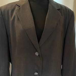 Jones New York gray blazer women size 16
